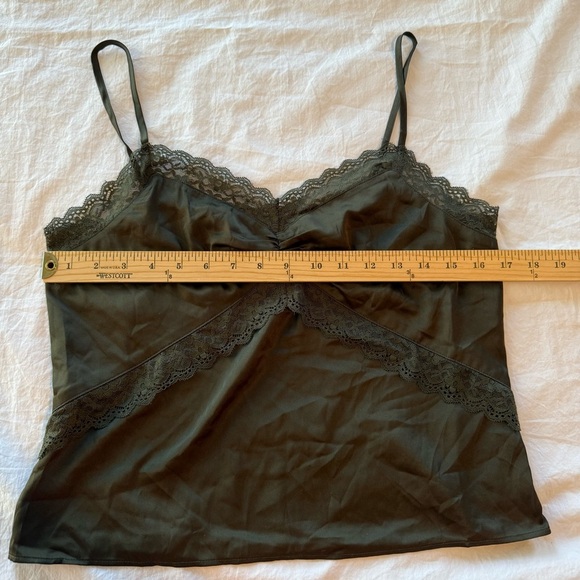 Express Olive Lace Cami, Size M, NWT - Picture 8 of 9